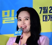 ‘밀수’ 김혜수 “수중 액션 촬영 중 이마 부상, 최선 다했다”