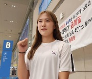 '한국 여자 100ｍ 최강' 김다은 "올해 AG 결선·11초6대 진입"