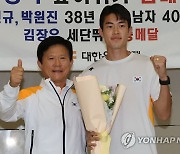 '아시아선수권 3위' 김장우 "유규민과 AG메달 위해 선의의 경쟁"