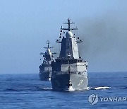 러 태평양함대 구축함·초계함, 中과 합동훈련 위해 동해로 출발