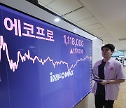 종가로 100만원 넘긴 에코프로