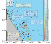 확인 안된 큰 지진 단층대 있나… "올 5월 동해지진 4년전 발생 동일 단층면"