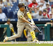 ‘김하성 1안타’ 샌디에이고, 토론토 5연승 저지..3연패 탈출