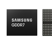 삼성전자, 'GDDR7 D램' 최초 개발…AI시장 확대