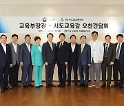 이주호 부총리와 시도 교육감