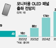 전세계 스마트폰 절반이 OLED 품었다