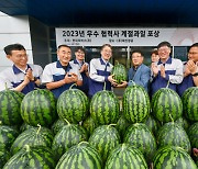 우수 협력사에 '과일' 쐈다···현대모비스, 수박 7000통 선물