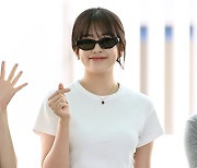 아이브 안유진 '보조개 미소와 하트'[엑's HD포토]