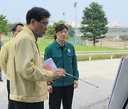 문체부 제1차관, 집중호우 관련 국민 기초 문화시설 현장 점검