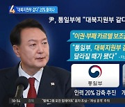 “대북지원부 같다” 질타…통일부 인력 20% 줄이나