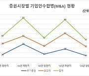 상반기 상장사 M&A 46개사…주식매수청구대금 95%↓