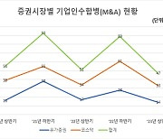 상반기 상장사 M&A 8% 감소...주식매수청구대금 95%↓