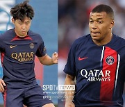 [공식발표] 이강인-음바페 '드림 라인' 뜬다! PSG 프리시즌 첫 경기 27인 소집…네이마르 부상 회복 '불참'