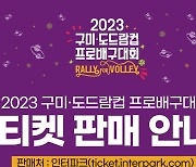 2023 구미·도드람컵 프로배구대회, 24일부터 티켓 판매 시작