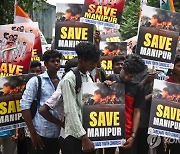 INDIA MANIPUR VIOLENCE PROTEST