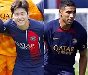 짧은 시간에도 호흡 굿...PSG 우측 책임질 '이강인-하키미 라인', 정말 기대된다