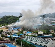 전주 팔복동 자동차 정비소 불…6000여만원 재산피해(종합)