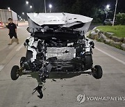 천안논산고속도로서 추돌사고로 50대 여성 숨져