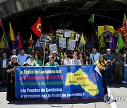 SWITZERLAND KURDS PROTEST