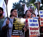 INDIA MANIPUR VIOLENCE PROTEST