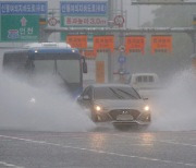 전국 비 예보에 고속도로 통행량 감소…서울방향 정체 집중