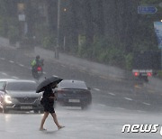 부안 위도 149.5㎜…김제·익산 호우주의보 발효