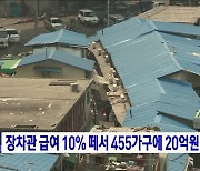 장차관 급여 10% 떼서 455가구에 20억원 지원