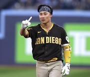 김하성, MLB 개인 한 시즌 최다 12호 홈런·한 경기 최다 5출루