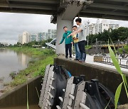 빗물펌프장 토출구 점검하는 한창섭 차관