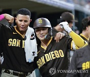 김하성, MLB 개인 한 시즌 최다 '12호' 홈런 작렬