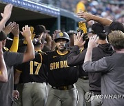 Padres Tigers Baseball