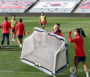 [여자월드컵] '긴장감 상승' 캠벨타운…콜롬비아전 생각에 진지해진 선수들