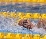 티트머스, 여자 자유형 400ｍ 3분55초38 세계新…세기의 대결 승(종합)