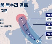 25일까지 비 계속…태풍 '독수리' 경로 따라 장마 변수