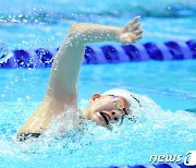 한다경, 자유형 1500m 예선 탈락…자유형 200m 황선우·이호준만 예선 통과