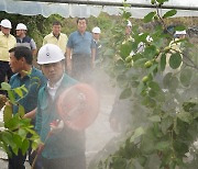 남성현 산림청장 '호우의 흔적을 지우자'