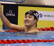 '한국 수영 최초!' 황선우·이호준, 세계선수권 자유형 200m 동반 결선행 쾌거