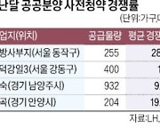 민간 분양가 치솟자…공공분양 사전청약으로 '우르르'