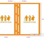 여성우선주차장 사라진다…꽃담황토색 '가족배려주차장'으로
