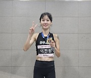 진주시청 이진원 육상선수, 전국대회 800m 금메달 획득