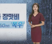 [날씨] 밤사이 전국 장맛비…내일까지 호남 120㎜ '호우'