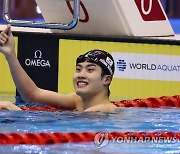 황선우 3위·이호준 6위…한국 최초로 자유형 200ｍ 동반 결승행(종합)