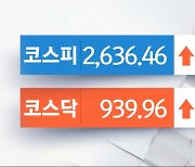 국내증시 상승 마감‥에코프로 연일 신고가 경신