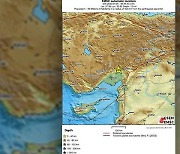튀르키예 중부서 규모 5.5 지진 발생