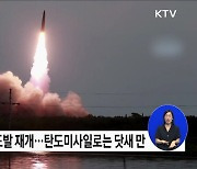 北, SRBM 2발 발사···"한미일 협력 단호 대응"