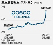 "27만원이 64만원 됐다" 들썩…개미 몰려든 포스코그룹주 사? 말아?