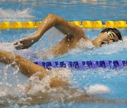 김우민, 11년 만에 박태환 넘었다… 자유형 800m '한국 신기록' 작성