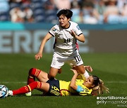 [여자 월드컵] ‘뼈아픈 PK-GK 실축’ 대한민국, 콜롬비아에 0-2...전반 종료