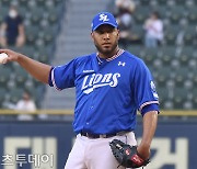 '수아레스 8이닝 완벽투' 삼성, 2위 SSG 상대로 5-1 승