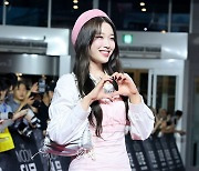 [T포토] 하람 '소녀의 극장 나들이'